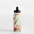 Coral Tulips in Bloom Water Bottle Gallery Image 2