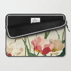 Coral Tulips in Bloom Laptop Sleeve Gallery Image 2