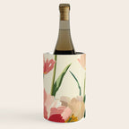 Coral Tulips in Bloom Wine Chiller Gallery Image 3