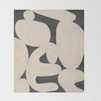 Modern Abstract Art 25 Throw Blanket Gallery Image 2