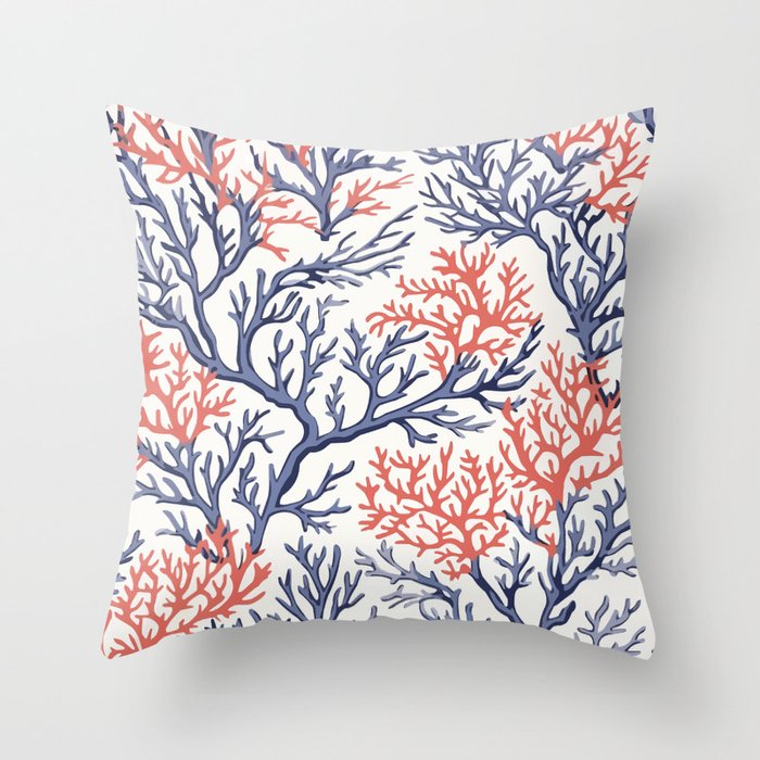 Corals of Aethoria Throw Pillow Gallery Image 6