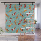 Swimming girl Wall Mural Gallery Image 1