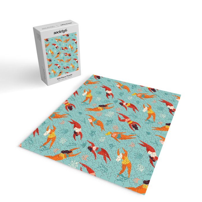 Swimming girl Jigsaw Puzzle Gallery Image 2