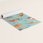 Swimming girl Yoga Mat Gallery Image 2