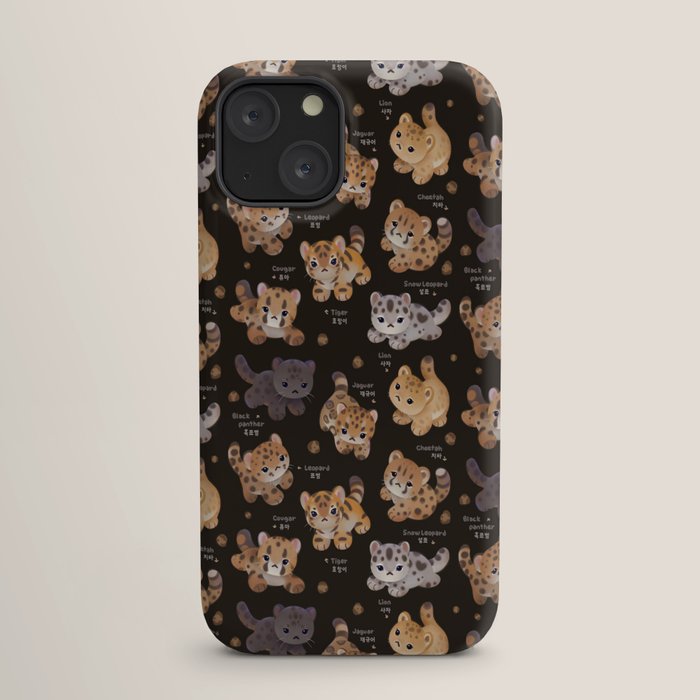 The year of big cat cubs - dark iPhone Case Gallery Image 17