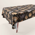 The year of big cat cubs - dark Tablecloth Gallery Image 1
