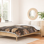 The year of big cat cubs - dark Duvet Cover Gallery Image 2