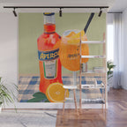 Aperol Spritz Wall Mural Gallery Image 1