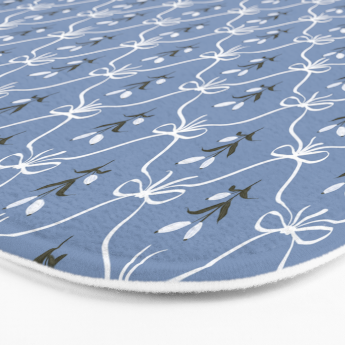 Charming Bows Bath Mat Gallery Image 3