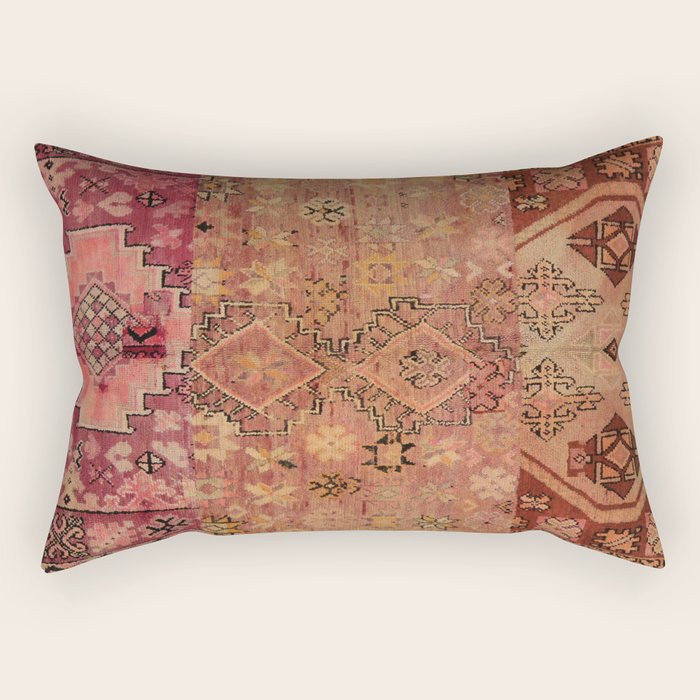 heritage Oriental Moroccan Berber  Rectangular Pillow Gallery Image 2