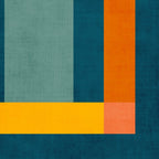 Mid-Century Modern Geometric Colorful Artwork Coffee Mug Gallery Image 2