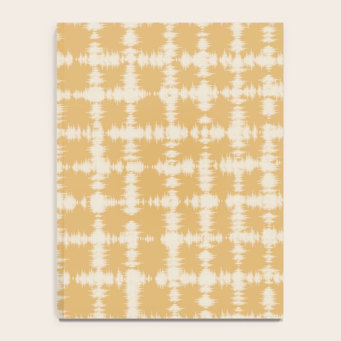 Tie dye checked in yellow Notebook Gallery Image 4