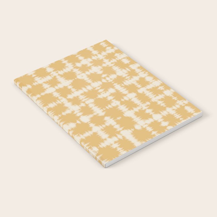 Tie dye checked in yellow Notebook Gallery Image 2