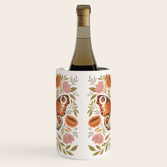 William Morris Inspired Butterfly Wine Chiller Gallery Image 1