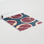 Pomegranate slices  Yoga Mat Gallery Image 2