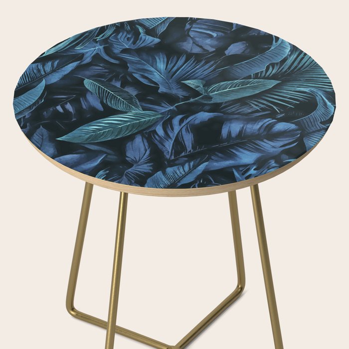 Blue Midnight Jungle Tropical Escape Side Table Gallery Image 2
