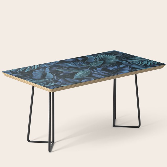 Blue Midnight Jungle Tropical Escape Coffee Table Gallery Image 1