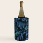Blue Midnight Jungle Tropical Escape Wine Chiller Gallery Image 1