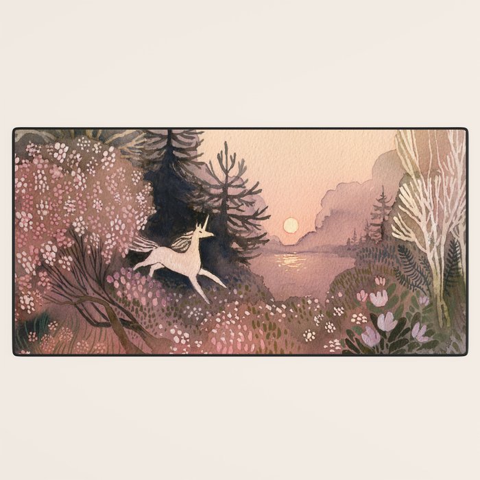 Blooming Forest Desk Mat Gallery Image 3