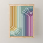 Gradient Curvature XI Mini Art Print Gallery Image 1