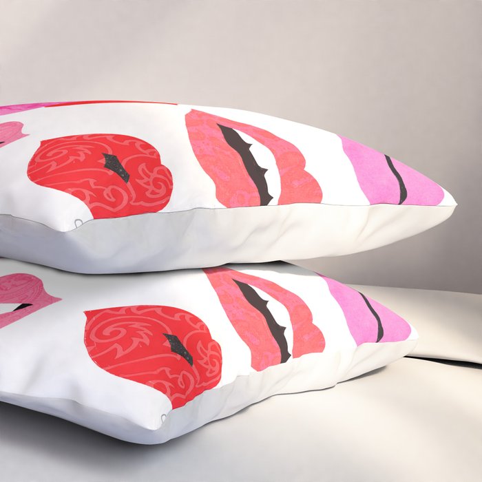 Lips of Love Pillow Sham Gallery Image 3