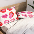 Lips of Love Pillow Sham Gallery Image 2