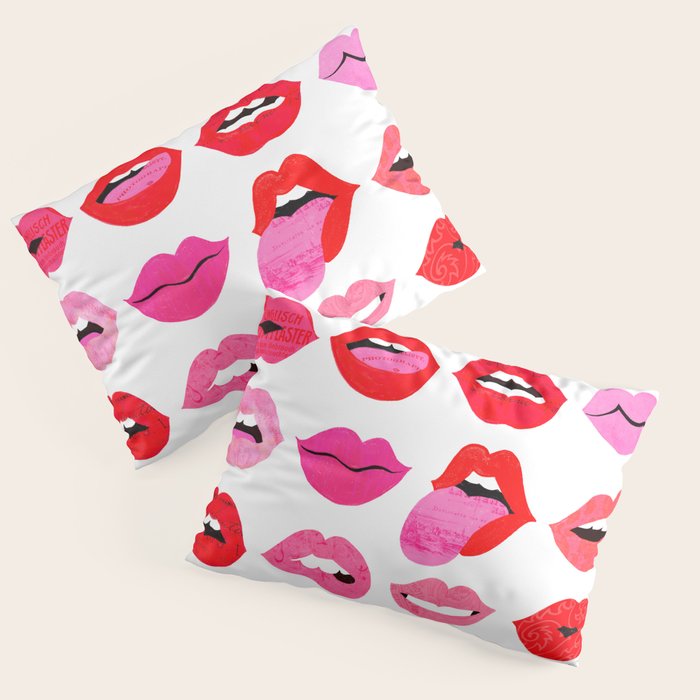 Lips of Love Pillow Sham Gallery Image 3