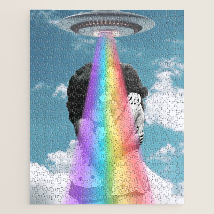 Love is love is love // Pride & UFOs Jigsaw Puzzle Gallery Image 1