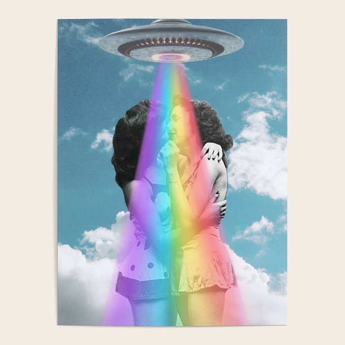 Love is love is love // Pride & UFOs Poster Gallery Image 4