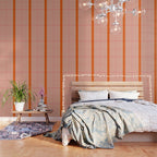 Bold Triangle Pattern in Pink and Orange Wallpaper Gallery Image 3