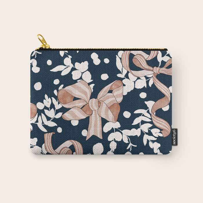Whimsical Bows in Nature I Carry All Pouch Gallery Image 1