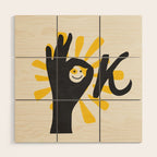OK 123 Wood Wall Art Gallery Image 1