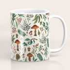 Mushroom Forest Pattern Coffee Mug Gallery Image 1
