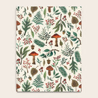 Mushroom Forest Pattern Notebook Gallery Image 4