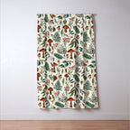 Mushroom Forest Pattern Window Curtain Gallery Image 3