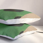 Modern Abstract Vases with Plant 1 Pillow Sham Gallery Image 3