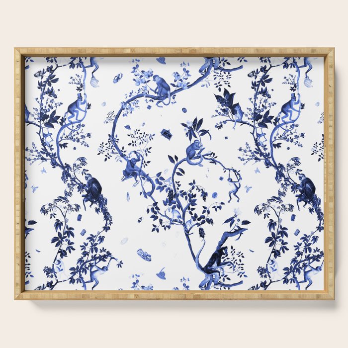 Monkey World Jouy Serving Tray Gallery Image 1