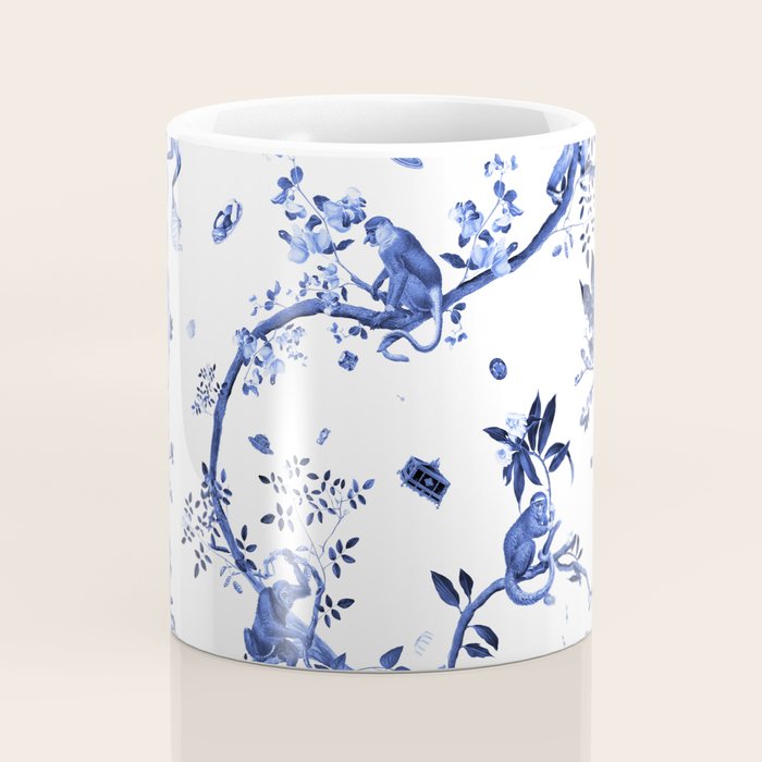 Monkey World Jouy Coffee Mug Gallery Image 4