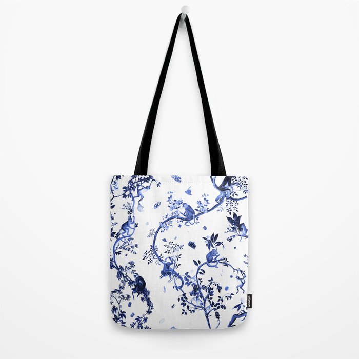 Monkey World Jouy Tote Bag Gallery Image 2