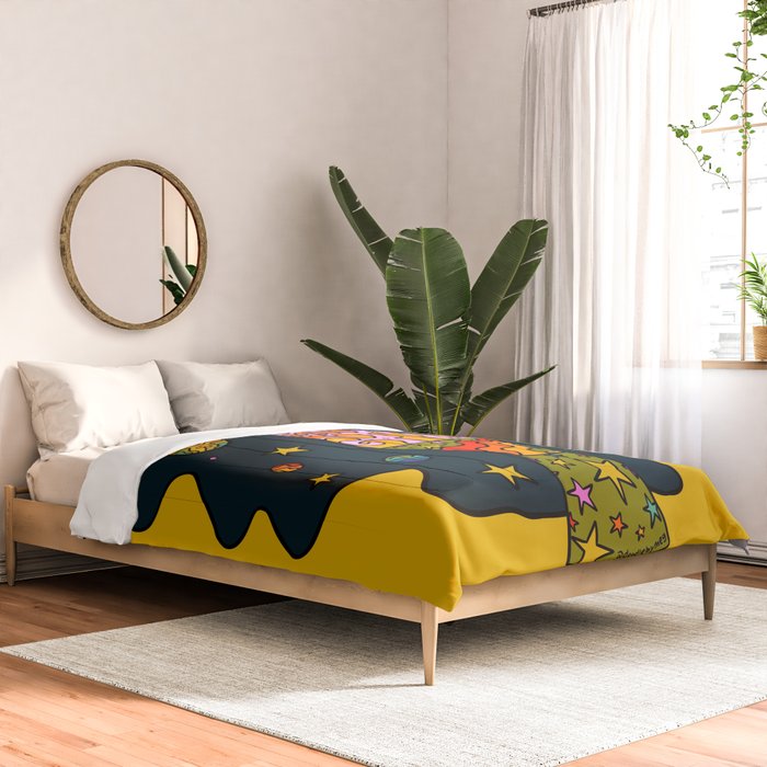 Gemini Lava Lamp Comforter Gallery Image 2