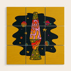 Gemini Lava Lamp Wood Wall Art Gallery Image 1