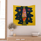 Gemini Lava Lamp Wall Tapestry Gallery Image 2