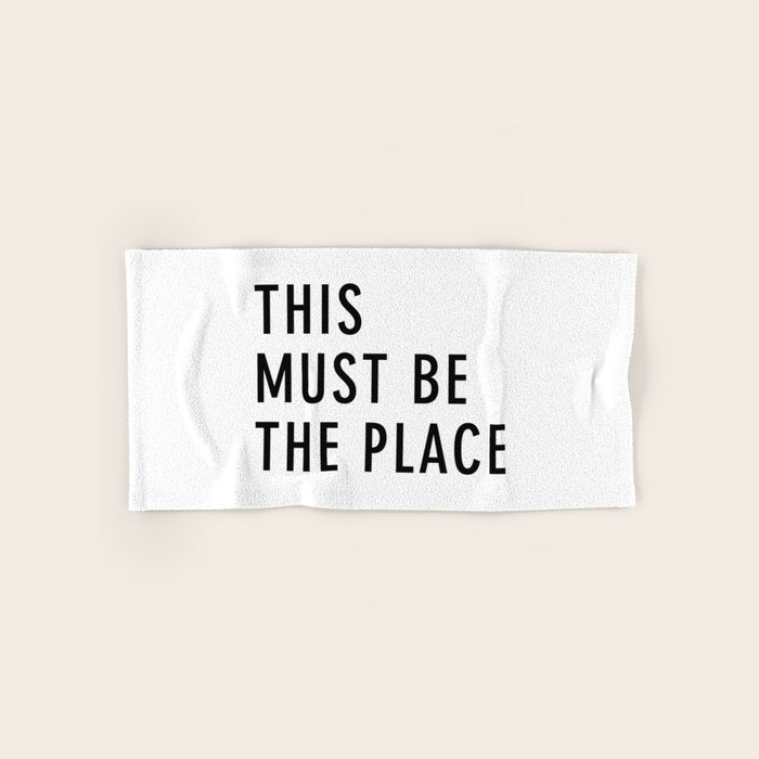 This must be the Place Bath Towel Gallery Image 1