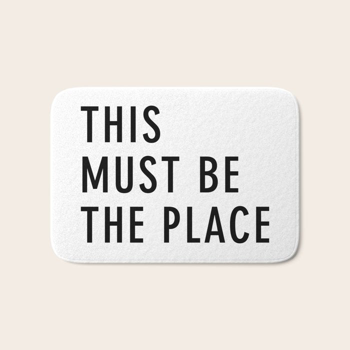 This must be the Place Bath Mat Gallery Image 1