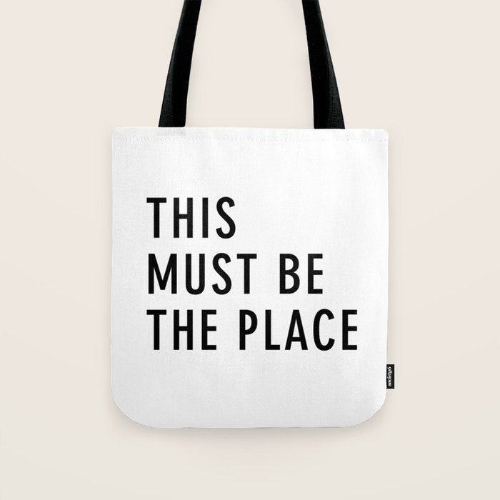 This must be the Place Tote Bag Gallery Image 1