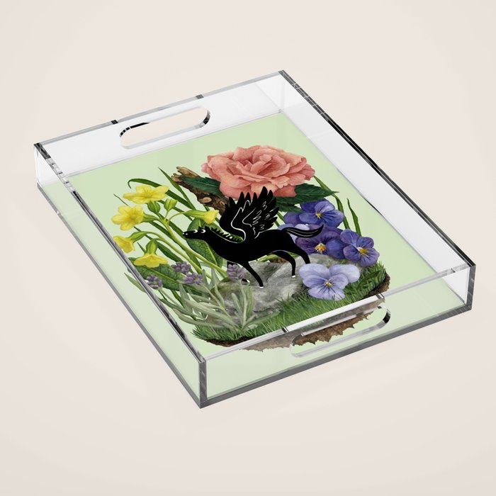 Tiny Pegasus Acrylic Tray Gallery Image 1