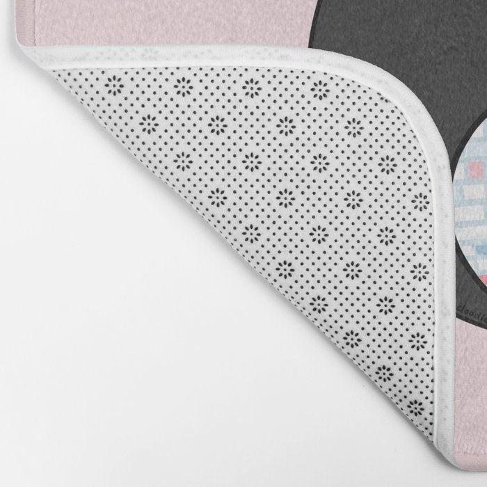 Yin Yang Disco Ball Bath Mat Gallery Image 2