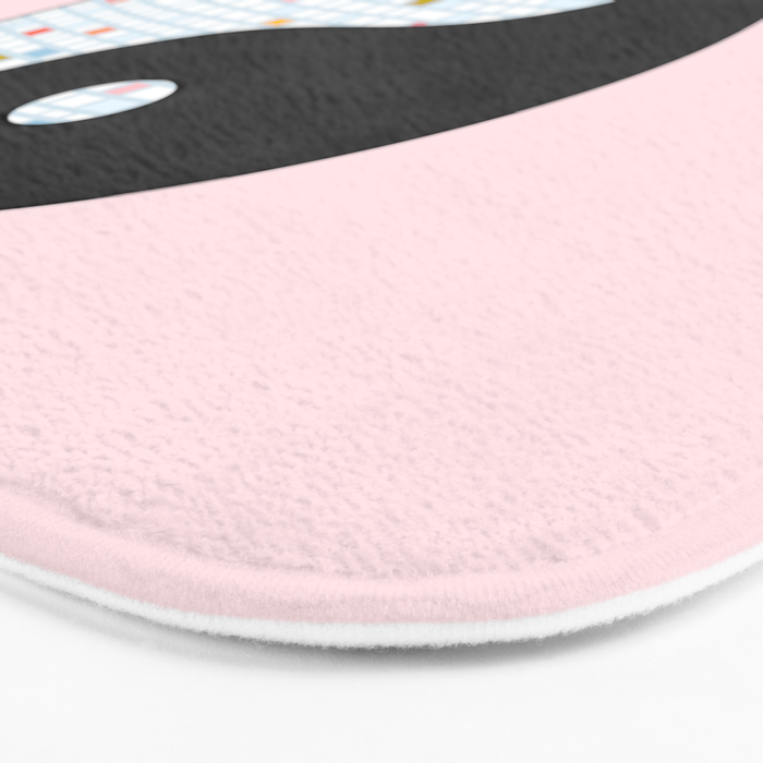 Yin Yang Disco Ball Bath Mat Gallery Image 3