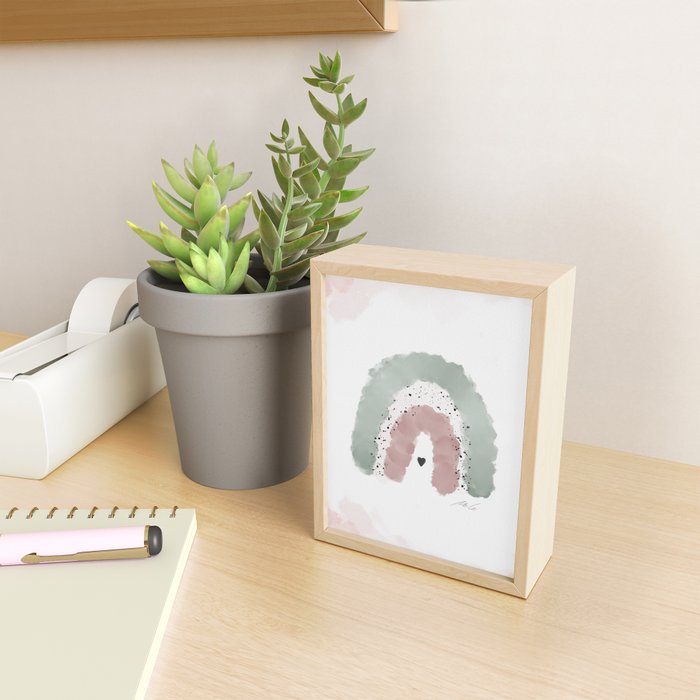 Rainbow_Nursery_01 Mini Art Print Gallery Image 2