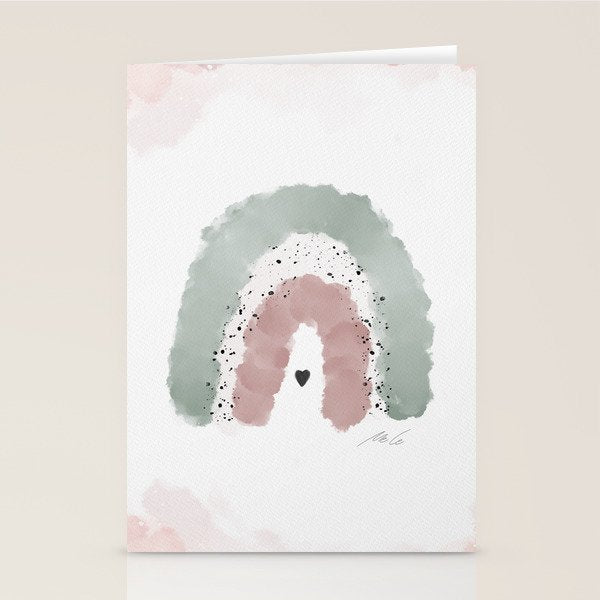 Rainbow_Nursery_01 Stationery Card Gallery Image 1